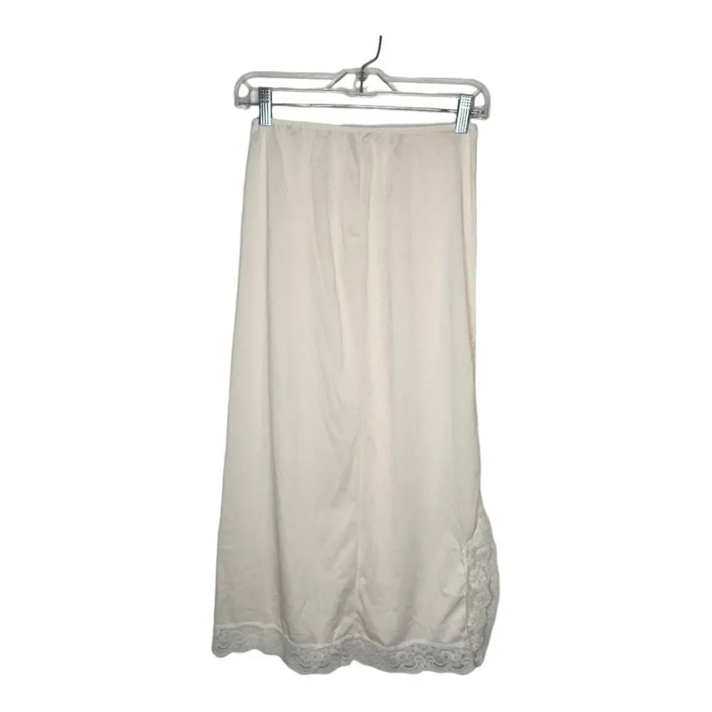 Vintage JC Penney Long Nylon‎ Slip Small - Picture 5 of 7